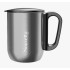 Nouvetta Alpha double wall mug - Steel Carbon Steel Coffee Mug  (220 ml)