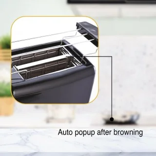 Usha iToast Slice Pop Up Toaster 750 Watt Browning