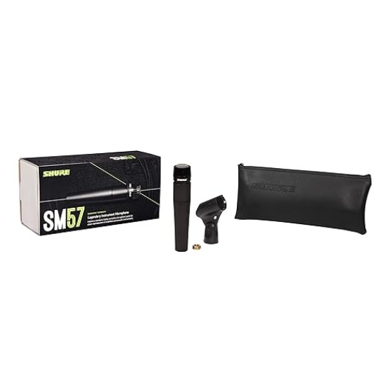 Shure SM57-LC Cardioid Dynamic Microphone