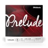 D'Addario J811 Prelude Medium Tension Violin 4/4 Scale Single E String