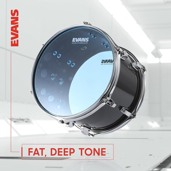 Evans Hydraulic Blue Drum Head, 35.56 cm (14 Inch)