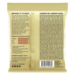 Ernie Ball Earthwood Medium Light 80/20 Bronze Acoustic Guitar Strings - 12-54 Gauge