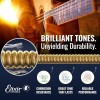 Elixir Light Nanoweb 80/20 Bronze Acoustic Guitar Strings