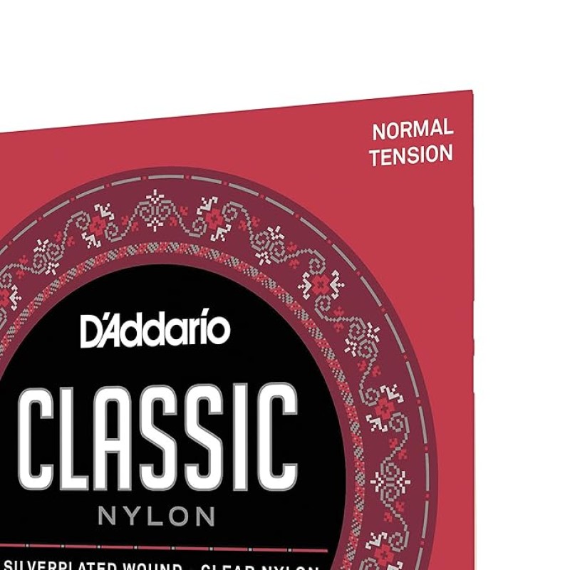 DAddario EJ27N Student Nylon Classical Guitar Strings Normal Tension DAddario EJ27N Student Nylon Classical Guitar Strings Normal Tension