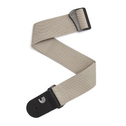 Planet Waves Polypropylene Guitar Strap, Silver