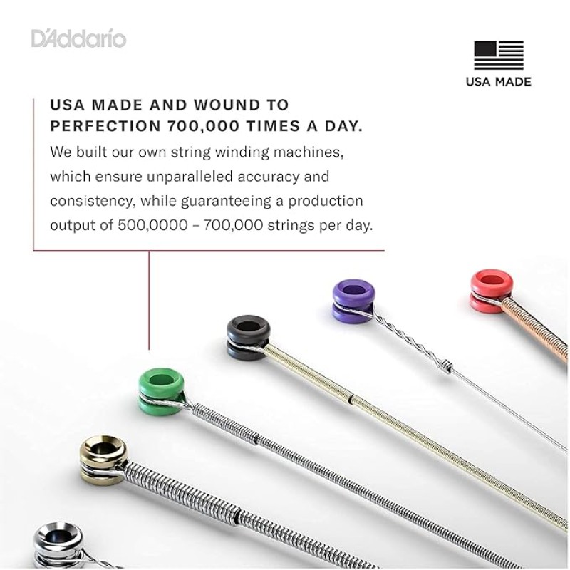 D'Addario Guitar Strings - Acoustic Guitar Strings - 85/15 Bronze - For 6 String Guitar - Full, Bright Tone - EZ890 - Super Light, 9-45 D'Addario Guitar Strings - Acoustic Guitar Strings - 85/15 Bronze - For 6 String Guitar - Full, Bright Tone - EZ890 - Super Light, 9-45