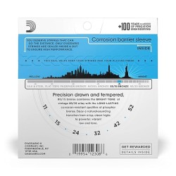 D'Addario Bronze Acoustic Guitar Strings_(.011-.052_Light Gauge)85/15 FULL BRIGHT TONE_Stainless Steel Material, Pack of 1, EZ910 (EZ910) D'Addario Bronze Acoustic Guitar Strings_(.011-.052_Light Gauge)85/15 FULL BRIGHT TONE_Stainless Steel Material, Pack of 1, EZ910 (EZ910)