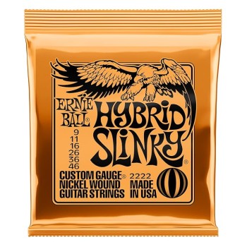 Ernie Ball 2222 Hybrid Slinky Nickel Wound Set (9-46)