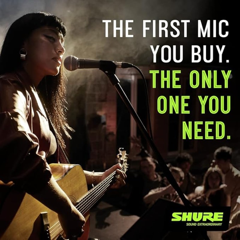 Shure SM58-LC Cardioid Vocal Microphone without Cable Shure SM58-LC Cardioid Vocal Microphone without Cable