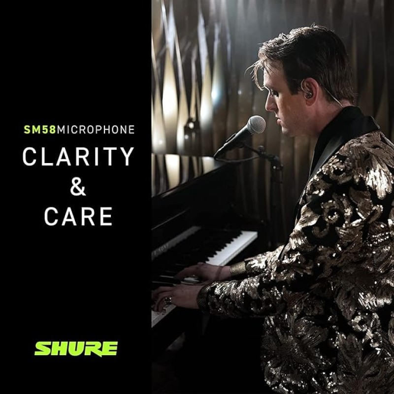 Shure SM58-LC Cardioid Vocal Microphone without Cable Shure SM58-LC Cardioid Vocal Microphone without Cable