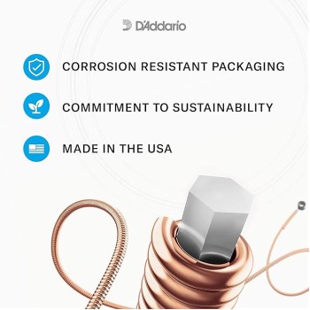 D'Addario EJ16 Acoustic 12-53 Light Guitar Strings D'Addario EJ16 Acoustic 12-53 Light Guitar Strings