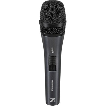 Sennheiser e?845?S Supercardioid Dynamic Vocal Microphone | On/Off Switch?| Excellent Feedback Rejection | Rugged Metal Design?|?Ideal for Live Performances, Presentations & Broadcast