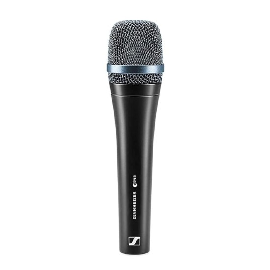 Sennheiser e945 Supercardioid Dynamic Vocal Microphone | High Output | Feedback Rejection | Rugged Metal Body | Uniform Pickup Pattern | Ideal for Live Singing, Touring Musicians & Stage Performers Sennheiser e945 Supercardioid Dynamic Vocal Microphone | High Output | Feedback Rejection | Rugged Metal Body | Uniform Pickup Pattern | Ideal for Live Singing, Touring Musicians & Stage Performers