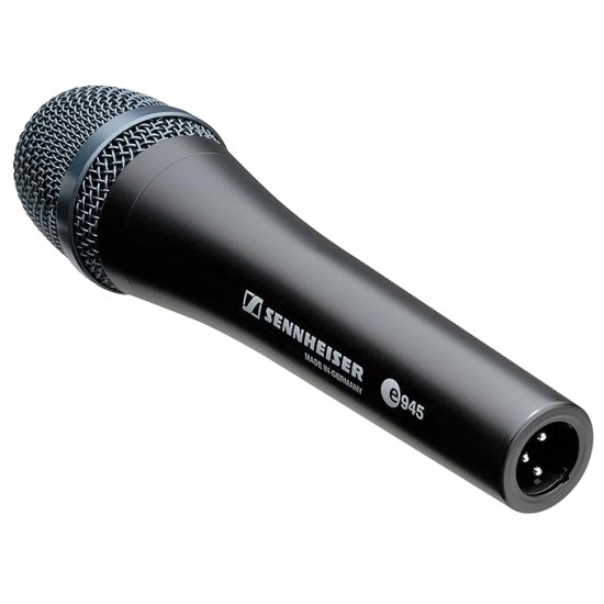 Sennheiser e945 Supercardioid Dynamic Vocal Microphone | High Output | Feedback Rejection | Rugged Metal Body | Uniform Pickup Pattern | Ideal for Live Singing, Touring Musicians & Stage Performers Sennheiser e945 Supercardioid Dynamic Vocal Microphone | High Output | Feedback Rejection | Rugged Metal Body | Uniform Pickup Pattern | Ideal for Live Singing, Touring Musicians & Stage Performers