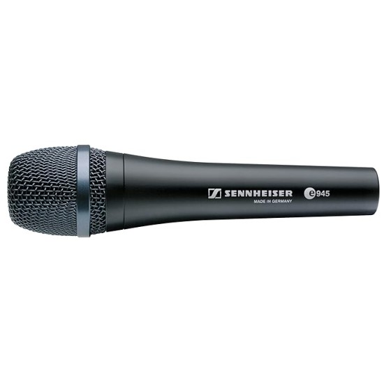 Sennheiser e945 Supercardioid Dynamic Vocal Microphone | High Output | Feedback Rejection | Rugged Metal Body | Uniform Pickup Pattern | Ideal for Live Singing, Touring Musicians & Stage Performers Sennheiser e945 Supercardioid Dynamic Vocal Microphone | High Output | Feedback Rejection | Rugged Metal Body | Uniform Pickup Pattern | Ideal for Live Singing, Touring Musicians & Stage Performers