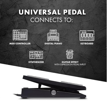 M-Audio EX-P Expression Pedal (Black) M-Audio EX-P Expression Pedal (Black)