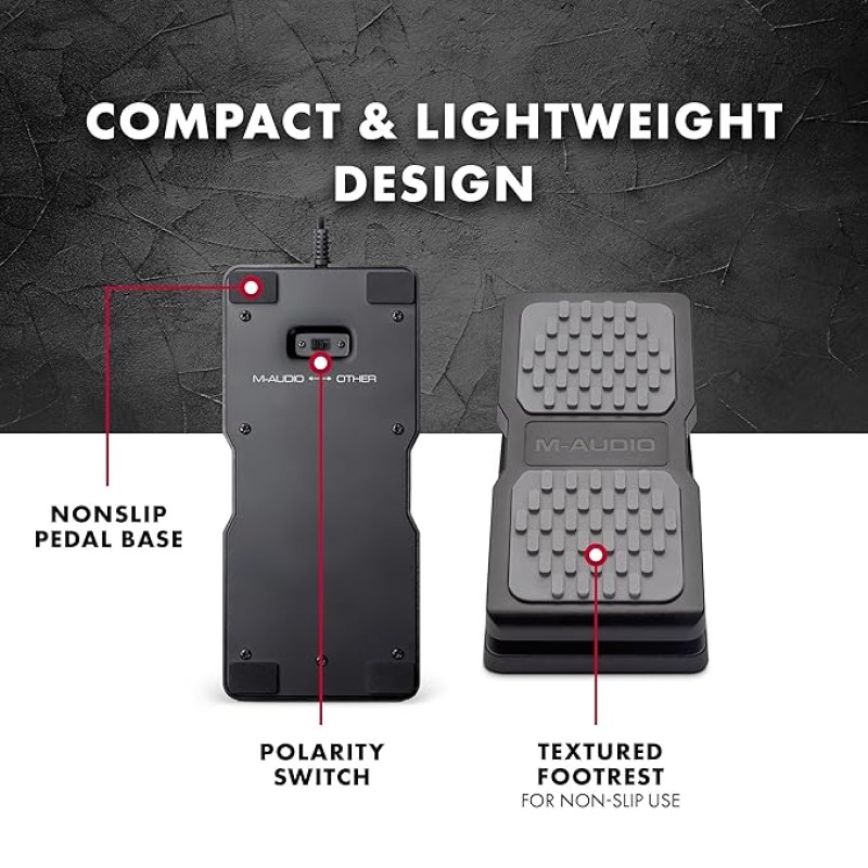 M-Audio EX-P Expression Pedal (Black) M-Audio EX-P Expression Pedal (Black)