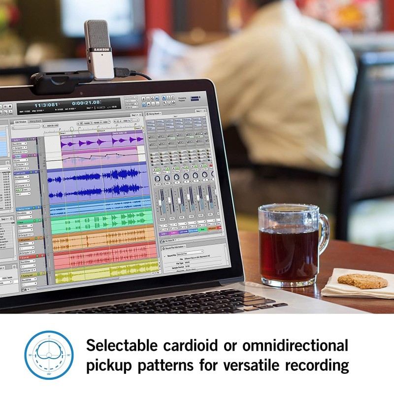 SAMSON Go Mic Portable USB Condenser Microphone