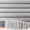 Amazon Basics RJ45 Cat-5e Network Ethernet Patch/LAN Cable for Router – 50 Feet (15.2 Meters), White