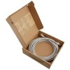 Amazon Basics RJ45 Cat-5e Network Ethernet Patch/LAN Cable for Router – 50 Feet (15.2 Meters), White