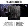 Numark M6 USB | 4-Channel Dj Mixer With On Board Interface With On-Board Audio Interface, 3-Band EQ, Club-Ready Inputs, Microphone Input And Replaceable Crossfader With Slope Control Black Numark M6 USB | 4-Channel Dj Mixer With On Board Interface With On-Board Audio Interface, 3-Band EQ, Club-Ready Inputs, Microphone Input And Replaceable Crossfader With Slope Control Black
