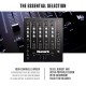 Numark M6 USB | 4-Channel Dj Mixer With On Board Interface With On-Board Audio Interface, 3-Band EQ, Club-Ready Inputs, Microphone Input And Replaceable Crossfader With Slope Control Black Numark M6 USB | 4-Channel Dj Mixer With On Board Interface With On-Board Audio Interface, 3-Band EQ, Club-Ready Inputs, Microphone Input And Replaceable Crossfader With Slope Control Black