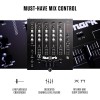 Numark M6 USB | 4-Channel Dj Mixer With On Board Interface With On-Board Audio Interface, 3-Band EQ, Club-Ready Inputs, Microphone Input And Replaceable Crossfader With Slope Control Black Numark M6 USB | 4-Channel Dj Mixer With On Board Interface With On-Board Audio Interface, 3-Band EQ, Club-Ready Inputs, Microphone Input And Replaceable Crossfader With Slope Control Black