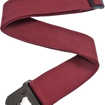 Planet Waves PWSPL Planet Lock Polypropylene Guitar Strap, 50mm, Red