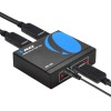 Orei HD-102 4K HDMI Splitter 1in2 Out - 1 Port to 2 Display Duplicate/Mirror - Ver 1.4 Certified for Full HD 1080P & 3D Support - Not Compatible with Mobile Phones - USB Powered, Black Orei HD-102 4K HDMI Splitter 1in2 Out - 1 Port to 2 Display Duplicate/Mirror - Ver 1.4 Certified for Full HD 1080P & 3D Support - Not Compatible with Mobile Phones - USB Powered, Black