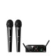 AKG WMS40 Mini Dual Vocal Set US45A/C Wireless Microphone System AKG WMS40 Mini Dual Vocal Set US45A/C Wireless Microphone System