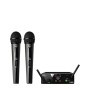 AKG WMS40 Mini Dual Vocal Set US45A/C Wireless Microphone System