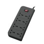 Belkin Essential Series F9E800zb2MGRY 8-Socket Surge Protector