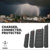 Belkin Essential Series F9E800zb2MGRY 8-Socket Surge Protector