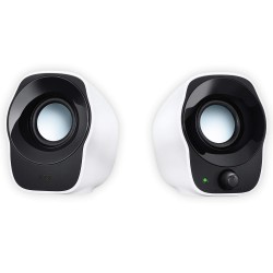 Logitech Z120 Stereo Speaker (Black and White)