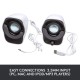 Logitech Z120 Stereo Speaker (Black and White)