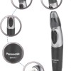 Panasonic ER417K44B Cordless Nose and Hair Battery Operated Ergonomic Design Trimmer for Men, Black Panasonic ER417K44B Cordless Nose and Hair Battery Operated Ergonomic Design Trimmer for Men, Black