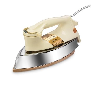 Bajaj DHX-9 1000W Heavy Weight Dry Iron | Advance Soleplate And Anti-Bacterial German Coating Technology | Cord Organizer | Multiple Temperature Levels | 