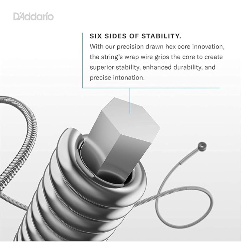 D'Addario Bronze Acoustic Guitar Strings_{.010-.050_Extra Light Gauge}_Stainless Steel Material D'Addario Bronze Acoustic Guitar Strings_{.010-.050_Extra Light Gauge}_Stainless Steel Material