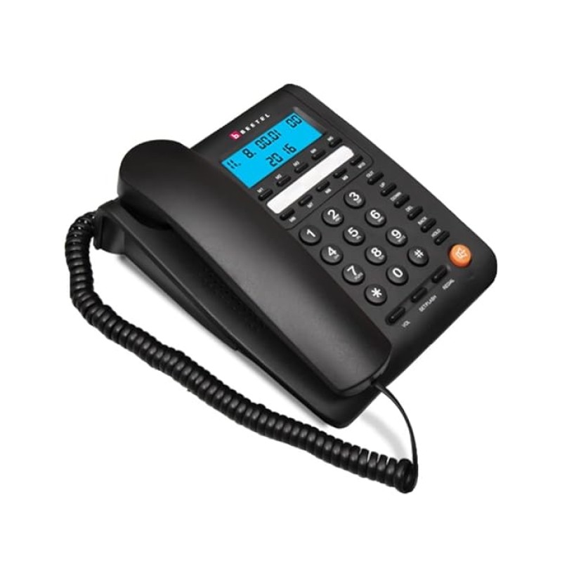 Beetel M59 Caller ID Corded Landline Phone with 16 Digit LCD Display & Adjustable contrast,10 One Touch Memory Buttons,2Ways Speaker Phone,Music On Hold,Solid Build Quality,Classic Design (Black)(M59) Beetel M59 Caller ID Corded Landline Phone with 16 Digit LCD Display & Adjustable contrast,10 One Touch Memory Buttons,2Ways Speaker Phone,Music On Hold,Solid Build Quality,Classic Design (Black)(M59)
