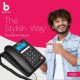 Beetel M59 Caller ID Corded Landline Phone with 16 Digit LCD Display & Adjustable contrast,10 One Touch Memory Buttons,2Ways Speaker Phone,Music On Hold,Solid Build Quality,Classic Design (Black)(M59)