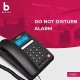 Beetel M59 Caller ID Corded Landline Phone with 16 Digit LCD Display & Adjustable contrast,10 One Touch Memory Buttons,2Ways Speaker Phone,Music On Hold,Solid Build Quality,Classic Design (Black)(M59)