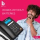 Beetel M59 Caller ID Corded Landline Phone with 16 Digit LCD Display & Adjustable contrast,10 One Touch Memory Buttons,2Ways Speaker Phone,Music On Hold,Solid Build Quality,Classic Design (Black)(M59)