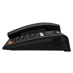 Beetel M59 Caller ID Corded Landline Phone with 16 Digit LCD Display & Adjustable contrast,10 One Touch Memory Buttons,2Ways Speaker Phone,Music On Hold,Solid Build Quality,Classic Design (Black)(M59)