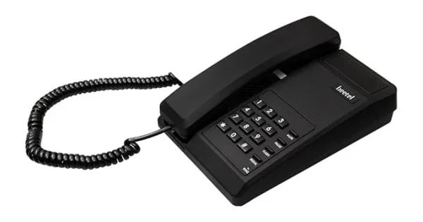 Beetel B11 Corded Landline Phone, Ringer Volume Control, LED for Ring  Indication, Wall/Desk Mountable, Classic Design, Clear Call Quality,