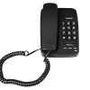 Beetel B15 Corded Landline Phone,Ringer Volume Control,LED Ring Indication,Wall/Desk Mountable,Bold Buttons Design,Clear Call Quality,Mute/Pause/Flash/Redial Function (Made in India)(Black)(B15)