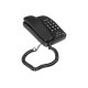 Beetel B15 Corded Landline Phone,Ringer Volume Control,LED Ring Indication,Wall/Desk Mountable,Bold Buttons Design,Clear Call Quality,Mute/Pause/Flash/Redial Function (Made in India)(Black)(B15)
