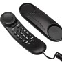 Beetel B26 Slim Corded Landline Phone,Ringer Volume Control,Wall/Desk Mountable,Ringer On/Off Switch,Clear Call Quality,Compact Design,Tone Pulse/Flash/Redial Function (Made in India) (Black)(B26)
