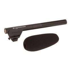Sennheiser MKE 600 Professional Shotgun XLR Unidirectional Microphone |150 hrs Battery |40Hz - 20K Hz, 3.5mm Jack| Ideal for Youtubers,Vloggers,Filmmakers,Mobile Journalism | Black