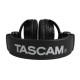 TASCAM TH02-B Closed-Back Stylish Headphone, Black