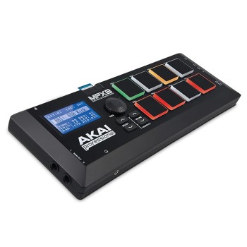 Akai Professional MPX8 |Portable Sample Pad Controller with Velocity-Sensitive Pads, MIDI Connectivi